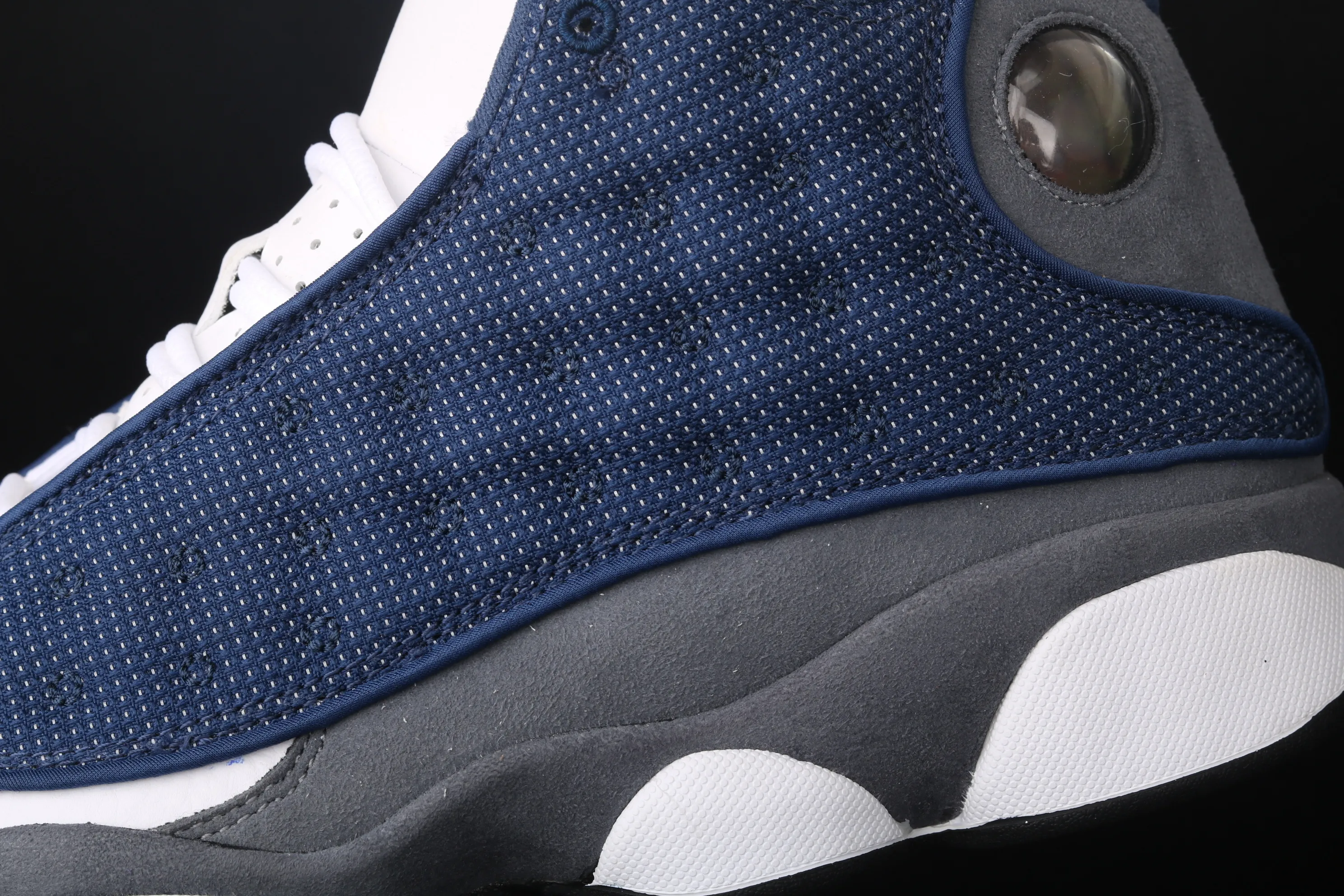 All categories Air Jordan Jordan series basketball shoes Air Jordan 13 J version Air Jordan 13 Flint GIGI AJ13 Joe 13 3M reflective navy blue 414571-404